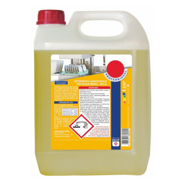 Detersivo liquido Per Acque Dure 2 Taniche da 6 Lt Profumo al limone