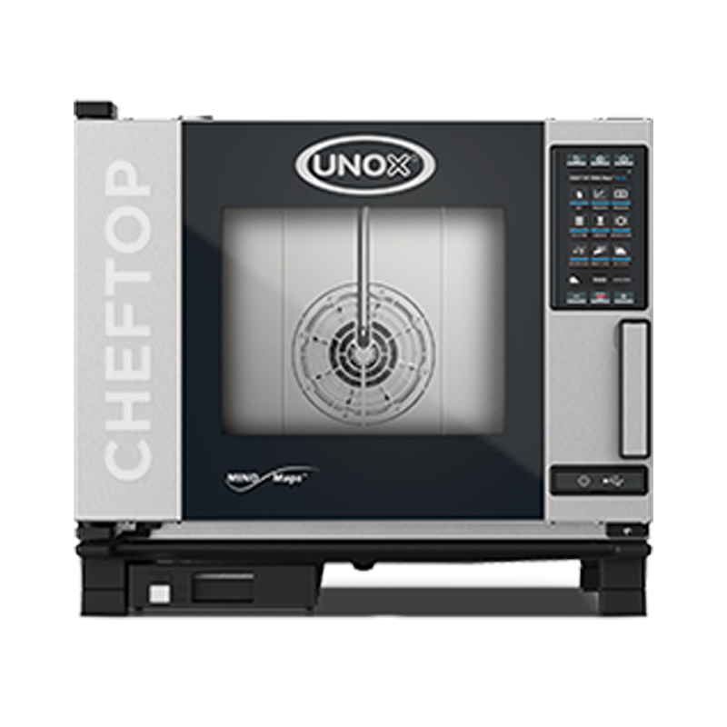 Unox Forno Gastronomia Cheftop MIND.Maps™ Plus. Elettrico 5 Teglie GN 1/1 –  RistorOutlet