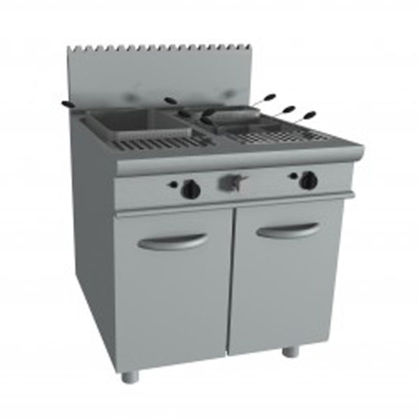 cuocipasta gas su mobile 40+40 lt