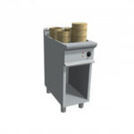 vaporiera dim sum 400 mm vano a giorno