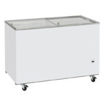 Refrigeratore Freezer a Pozzetto BT Statico Lt 400 Top Vetro Scorrevole