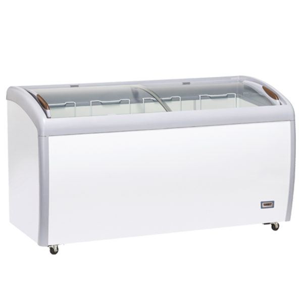 Refrigeratore Freezer a Pozzetto BT Statico Lt 500 Top Vetro Curvo  Scorrevole Serie Cold – RistorOutlet