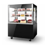 vetrina refrigerata square nera