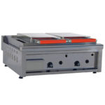 Piastra a gas High Power 60 con due calotte