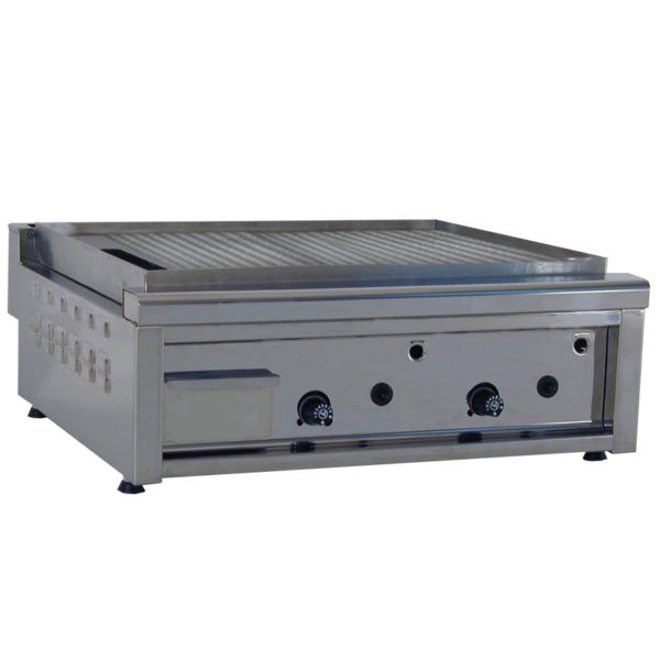 Piastra a gas High Power 60 piano rigato