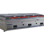 piastra a gas 120 con 4 calotte