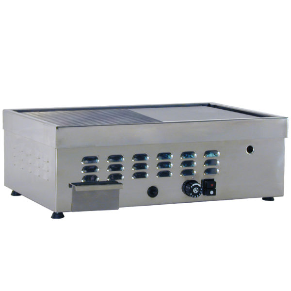 piastra a gas 50 piano mezzo rigato