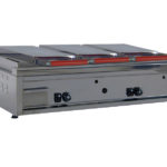 piastra a gas 90 con 3 calotte