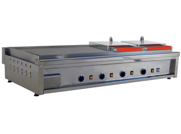 piastra elettrica 120 con 2 calotte
