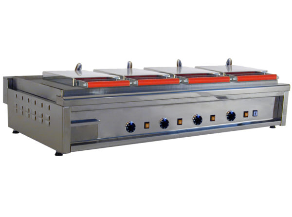 piastra elettrica 120 con 4 calotte