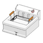 Friggitrice Pasticceria Elettrica Lt 17
