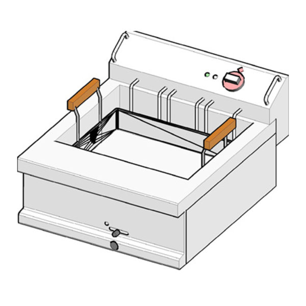 Friggitrice Pasticceria Elettrica Lt 17