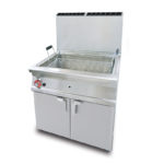 Friggitrice a Gas Lt 45, 1 Vasca, su mobile
