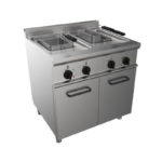 Friggitrice Elettrica, Su Mobile, Due Vasche 13+13 lt