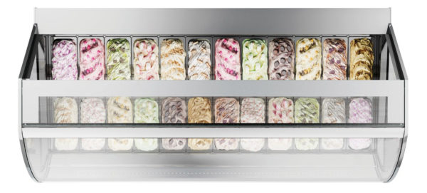 vetrina gelato sopra