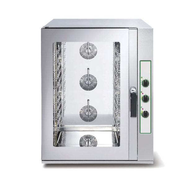 Forno Elettrico a Convezione con vapore diretto, 10 teglie 60 x 40 o 10 Teglie GN 1.1