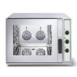 Forno Elettrico a Convezione con vapore diretto, 4 teglie 60 x 40 o 4 Teglie GN 1.1