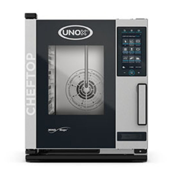 Unox Forno Gastronomia Compatto Cheftop MIND.Maps™ Plus. Elettrico 5 Teglie  GN 2/3 – RistorOutlet